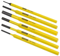 Stanley 4-18-226 6 Delige drevel centerpunten set