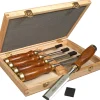 Stanley 2-16-217 5-delige Houtbeitelset Bailey in houten kist