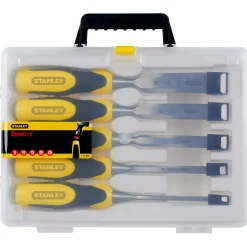 Stanley 2-16-888 5-delige Steekbeitelset Dynagrip - 6/10/15/20/25mm