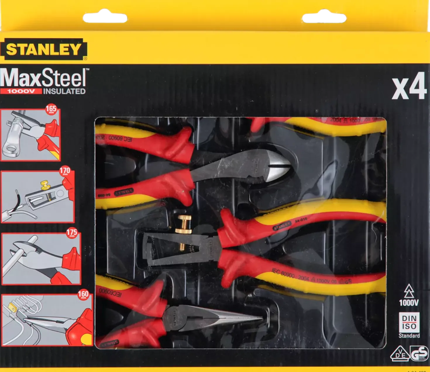 Stanley 4-84-489 4 delige VDE tangenset