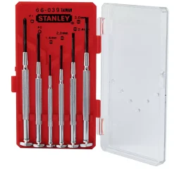 Stanley 1-66-039 6-delig Horlogemakers Schroevendraaierset - PH/PZ