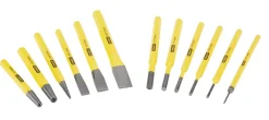 Stanley 4-18-299 12-delig Koudbeitel en drevel set