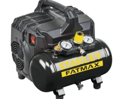 Stanley DST101/8/6 Compressor - 0,75kW - 8 Bar - 6L - 105L/min - Olievrij - Euro