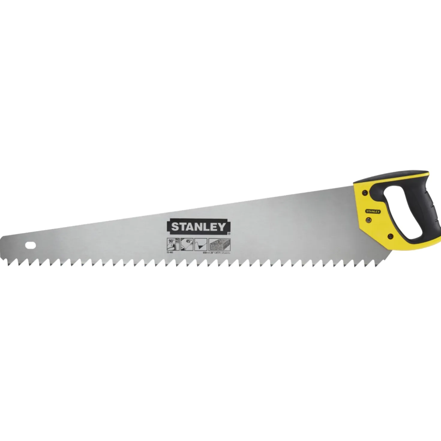 Stanley Gasbetonzaag - 650mm - 1,2T/inch