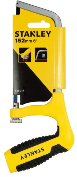 Stanley 1-15-317 Mini Metaalzaag met Kunststof Pistoolgreep - 150mm