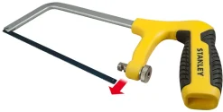 Stanley 1-15-317 Mini Metaalzaag met Kunststof Pistoolgreep - 150mm