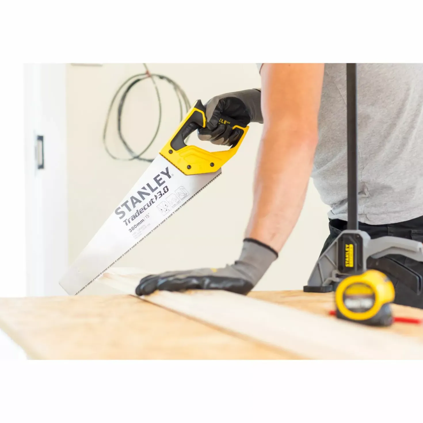 Stanley STHT20349-1 Houtzaag Tradecut Fijn - 380mm - 11 TPI