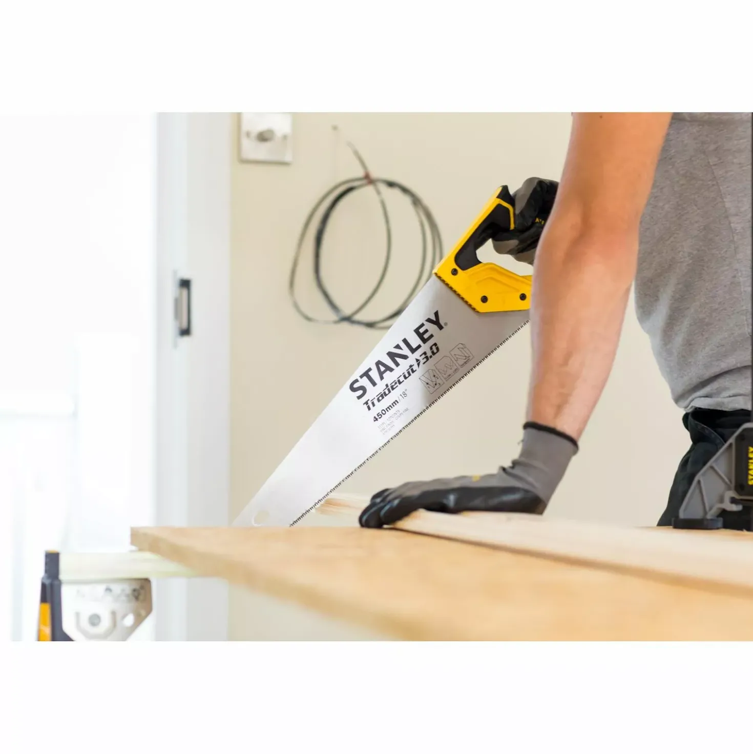 Stanley STHT20355-1 Houtzaag Tradecut Fijn - 450mm - 11 TPI