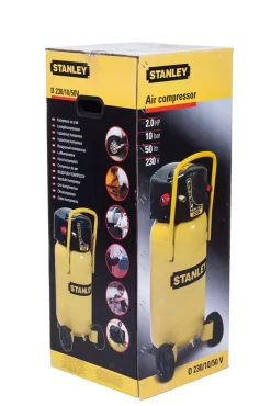 Stanley 8117180STN067 D230/10/50V Compressor - Olievrij - 10bar - 1500W
