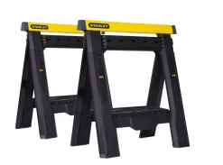 Stanley STST1-70559 Kunststof schragen - hoogte en breedte verstelbaar - draagcapaciteit 454 kg (set van 2 stuks)
