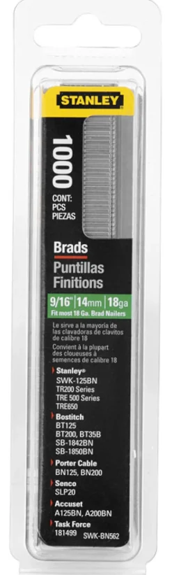 Stanley 1-SWK-BN0625T Nagels - J type - 15mm (1000st)