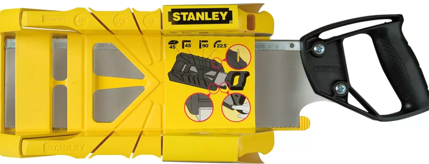 Stanley 1-19-800 Verstekbak met kapzaag - Kunststof