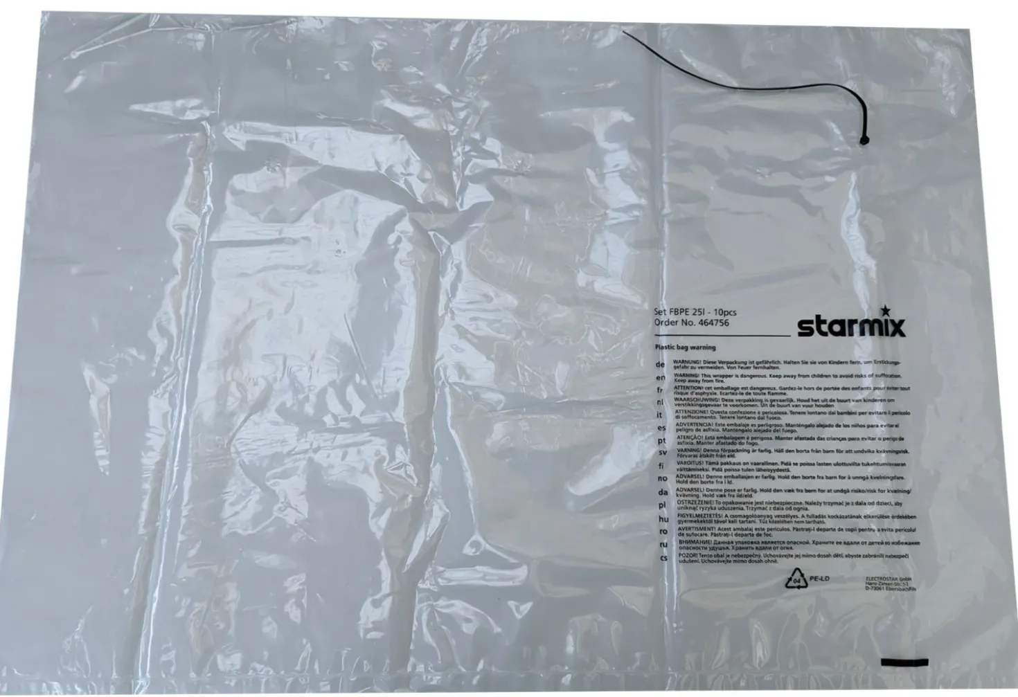 Starmix FBPE 25 liter voor Dustfixx (10st)