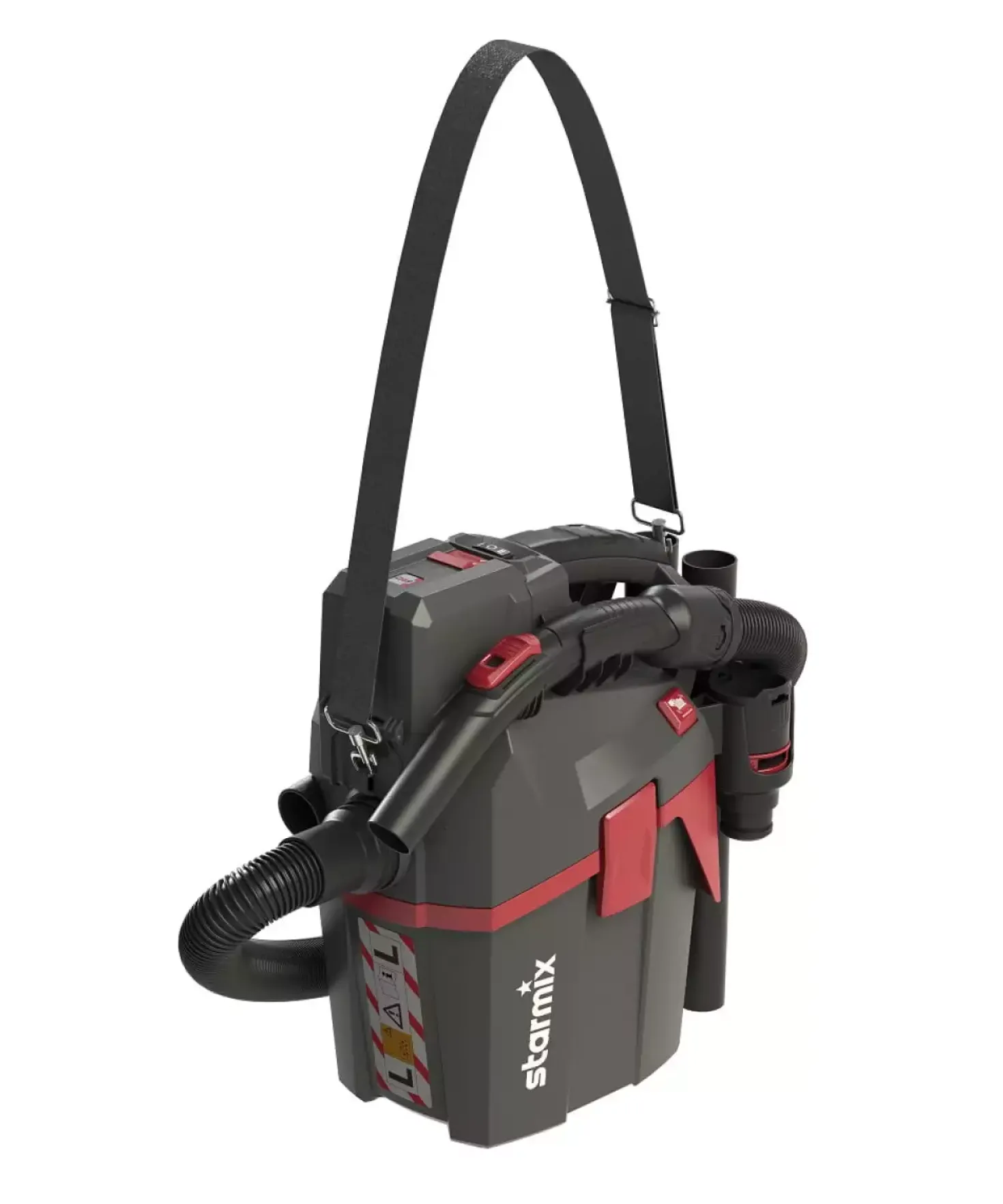 Starmix SMART L-18V accu stofzuiger set (1x 5.2Ah) - L-klasse - 6L