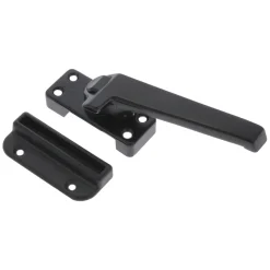 Starx 87.604.49 Raamsluiting met nok en knop - Rechts - Zwart