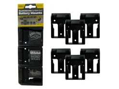 StealthMounts BM-DW20-BLK-6 Accuhouders voor DeWalt XR 20v - Zwart - 6 stuks