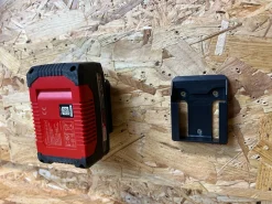 StealthMounts BM-EO18-BLK-6 Accuhouders voor Ozito/Einhell 18v - Zwart - 6 stuks