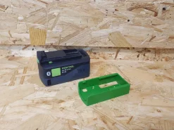 StealthMounts BM-FT18-GRN-6 Accuhouder voor Festool 18V - Groen - 6-pack