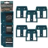 StealthMounts BM-MK18-BLU-6 Accuhouder voor Makita 18V LXT - Blauw - 6-pack
