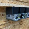 StealthMounts BM-RY18-4 Accuhouders voor Ryobi 18v ONE+ - Zwart - 4 stuks