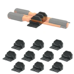 StealthMounts DHSP-SD-10 Drawer Hive Schroevendraaierhouder voor ladekast - zwart - 10 stuks