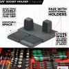 StealthMounts DHSP-1/2-SK-10 Drawer Hive Dophouder 1/2" voor ladekast - zwart - 10 stuks