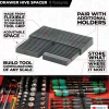 StealthMounts DHSP-SPACE-10 Drawer Hive Spacer Afstandhouder voor ladekast - zwart - 10 stuks