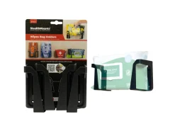 StealthMounts OM-WH-BLK-2 Wipe / Handschoen doos / EHBO kit houder - Zwart - 2 stuks