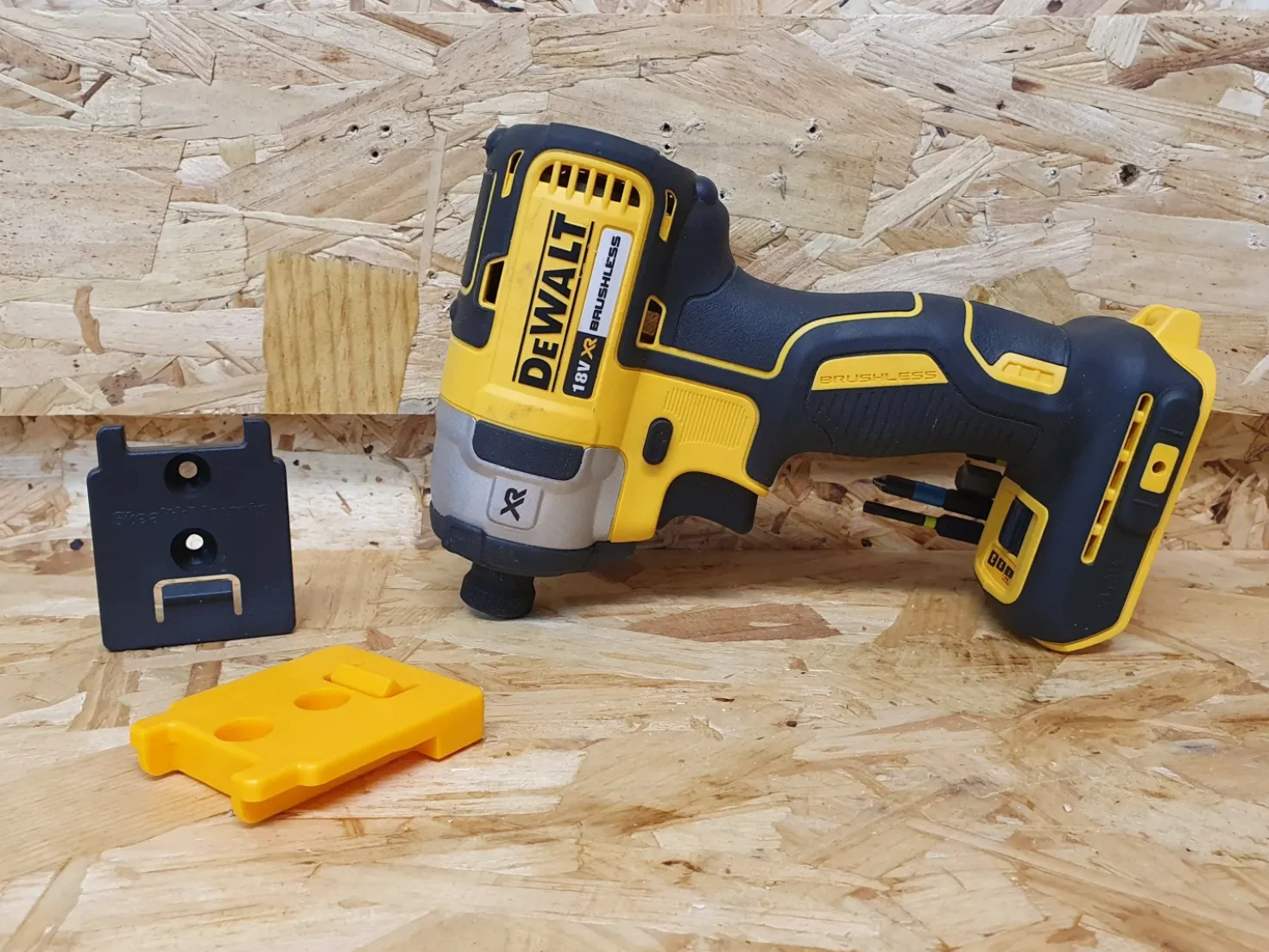 StealthMounts TM-DW18-BLK-4 Machinehouder voor DeWALT XR - Zwart - 4-pack