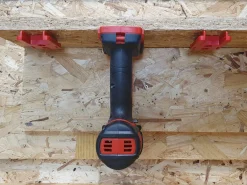 StealthMounts TM-MW18-RED-4 Machinehouder voor Milwaukee M18 - Rood - 4-pack