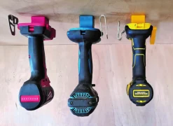 StealthMounts TMSPACE-YLW-6 Tool Mount Spacer Blocks Afstandhouder voor machinehouders - 12mm - voor DeWalt XR - geel - 6 stuks