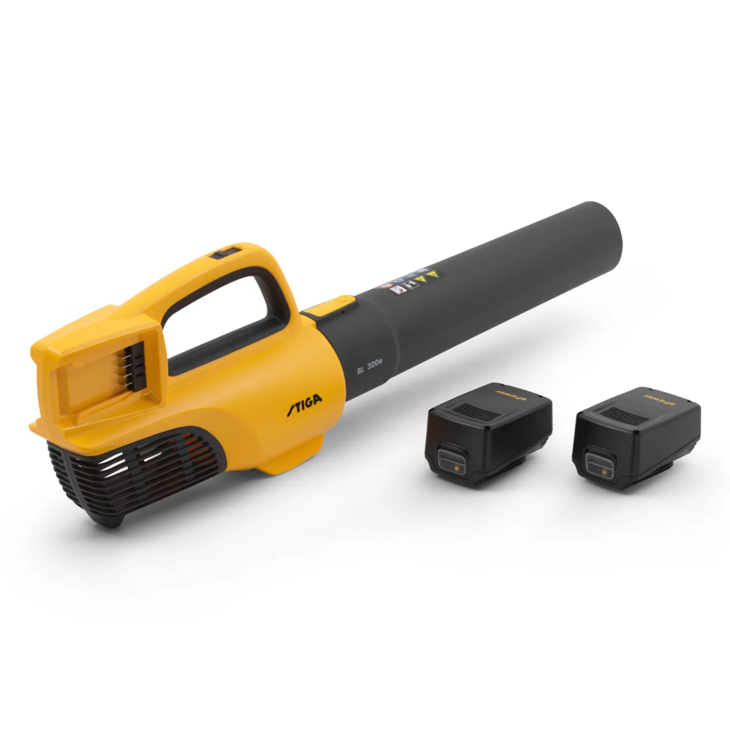 Stiga BL 300e Kit Accu bladblazer (2x 4,0Ah accu) - 20V
