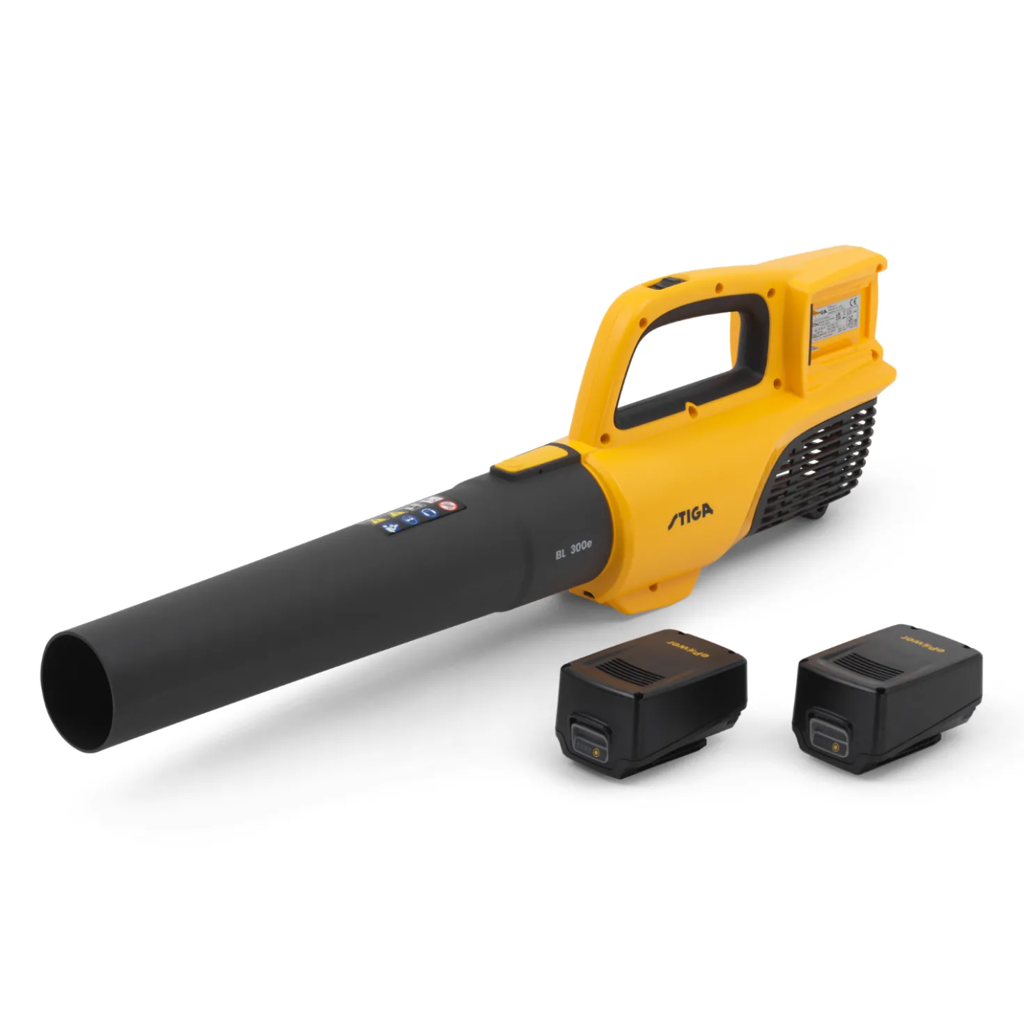 Stiga BL 300e Kit Accu bladblazer (2x 4,0Ah accu) - 20V