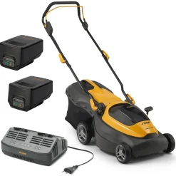 Stiga COLLECTOR 140e Kit Accu loopmaaier set (2x 4,0Ah) - 38cm