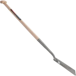Talen Tools 1004 Draineerspade - Blank gepolijst - Essenhouten steel - 76cm