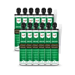 TEC7 Anchor Chemisch anker - Patroon - 280ml - 12st