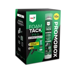 TEC7 FoamTack Pro Construct Combipack (10x 880ml, reiniger en gun)
