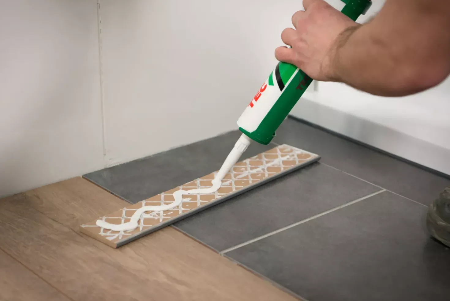 TEC7 Montagekit - Zwart - Koker - 310ml (12 st)