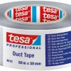 Tesa 04610 Ducttape - Algemeen - Zilver - 50mm x 50m