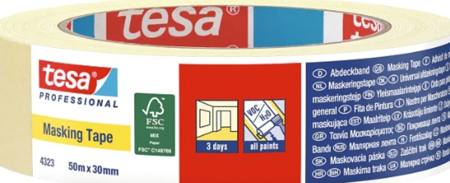Tesa 4323 Professional Afplaktape