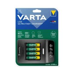 Varta LCD Ultra fast charger+ oplader in 15 minuten - 1st