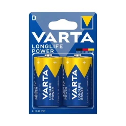 Varta Longlife Power alkaline batterij D – 2st