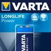 Varta Longlife Power alkaline batterij 9V – 1st