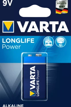 Varta Longlife Power alkaline batterij 9V – 1st