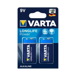 Varta Longlife Power alkaline batterij 9V – 2st