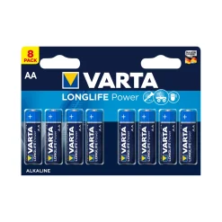 Varta Longlife Power batterij AA - 8 stuks