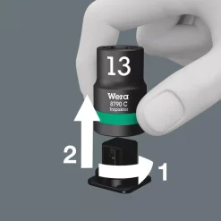 Wera 5004580001 Belt C Impaktor 1 9-delige Doppenset incl. houder - 1/2