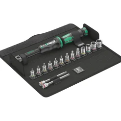 Wera 05004180001 Bicycle Set Torque 1 16-delige Momentsleutelset in etui - 2,5-25Nm - 1/4"