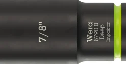 Wera 05005574001 8790 B Impaktor Deep Lange Krachtdop - 7/8" - zeskant - 63mm