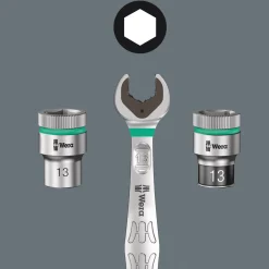 Wera 05005575001 8790 B Impaktor Deep Lange Krachtdop - 15/16" - zeskant - 63mm